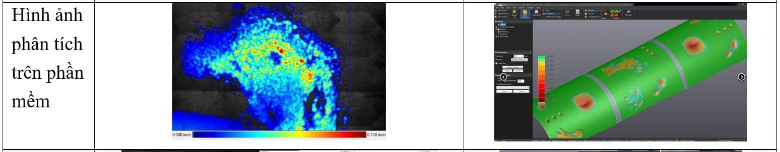 hình ảnh phân tích ăn mòn trên phần mềm