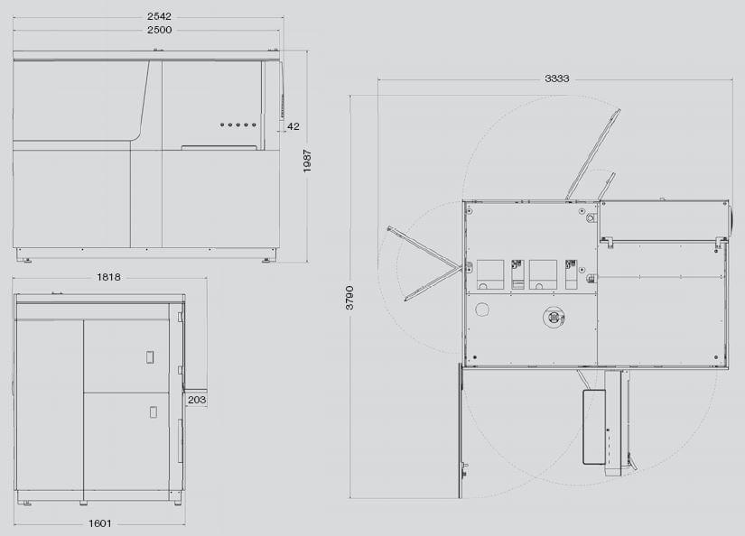 cỡ máy in 3d kim loại