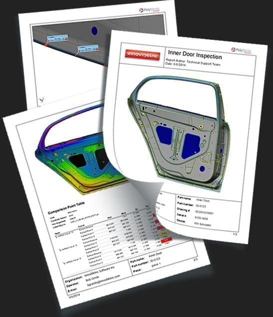 xuất kết quả đo 3d