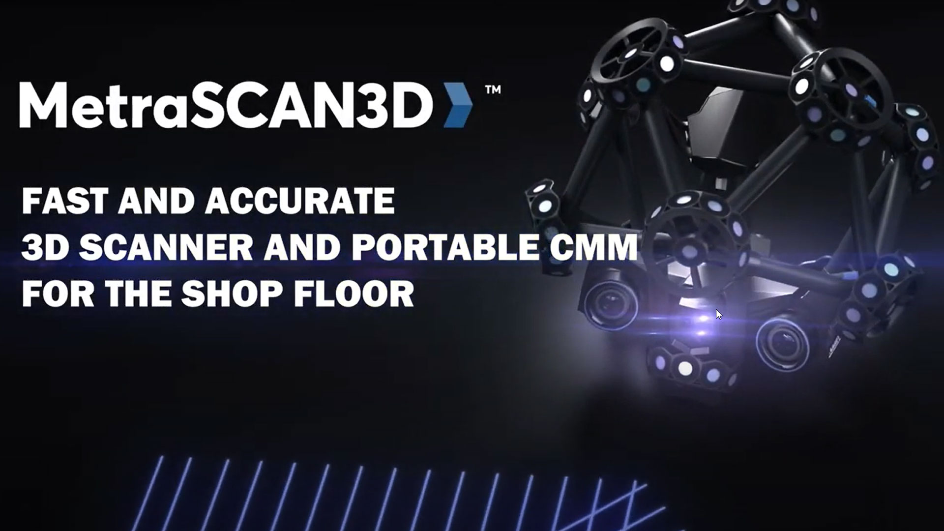 Máy Scan 3D MetraSCAN Công nghệ Quét 3D 