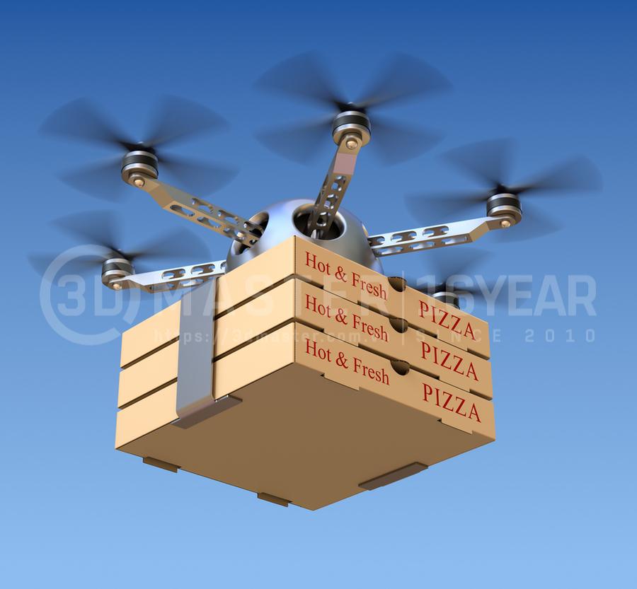 UAV - Drone giao hàng tự động