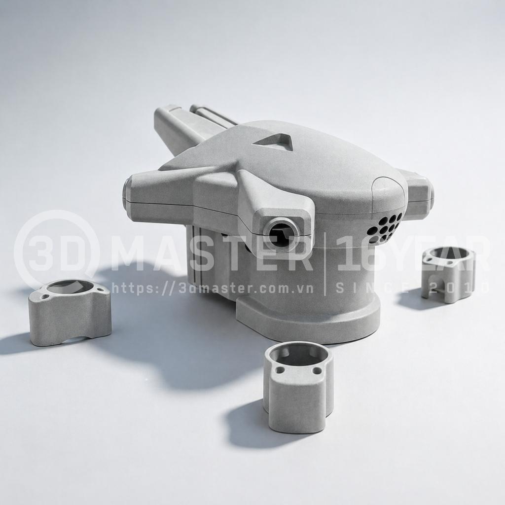 In 3D mẫu thử linh kiện UAV trước sản xuất 