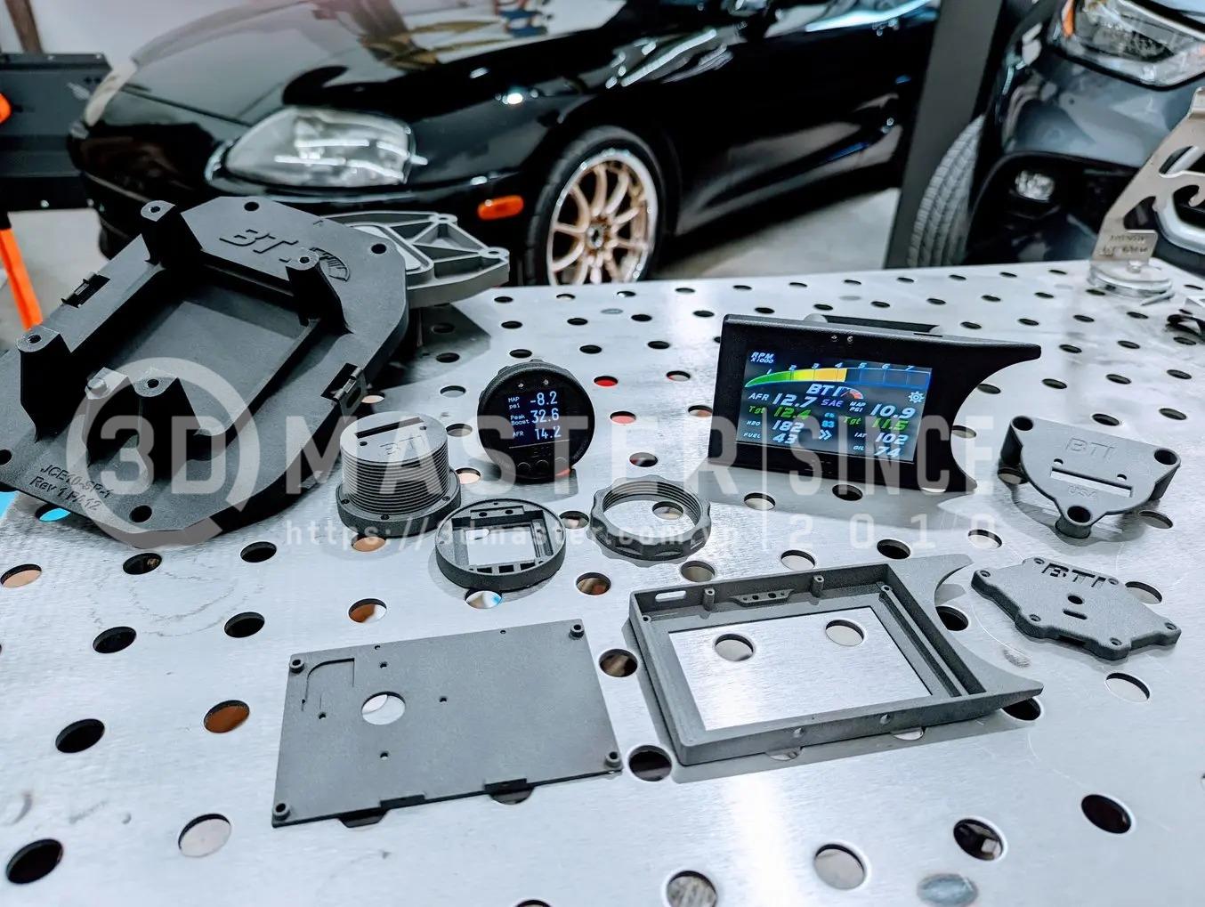 In 3D hỗ trợ chế tạo nhanh mẫu thử và phụ tùng ô tô theo yêu cầu.