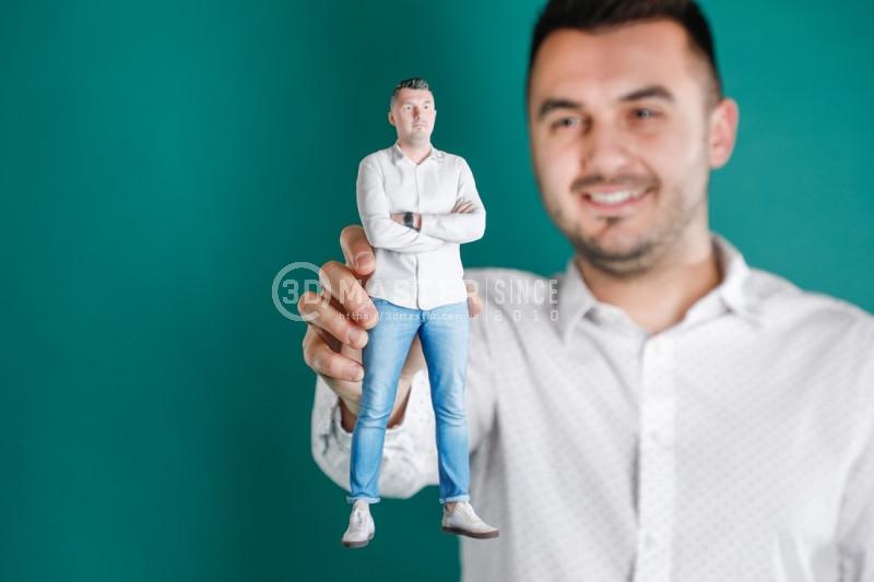 In tượng người 3D theo yêu cầu, chuẩn thần thái và rõ chi tiết