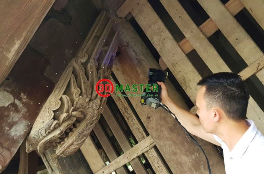 3D Master số hóa di tích Cổ Loa với MetraSCAN và HandySCAN 3D