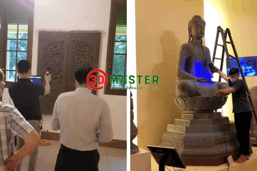 Scan 3D là giải pháp NDT bảo tồn nguyên vẹn hiện vật tuyệt đối