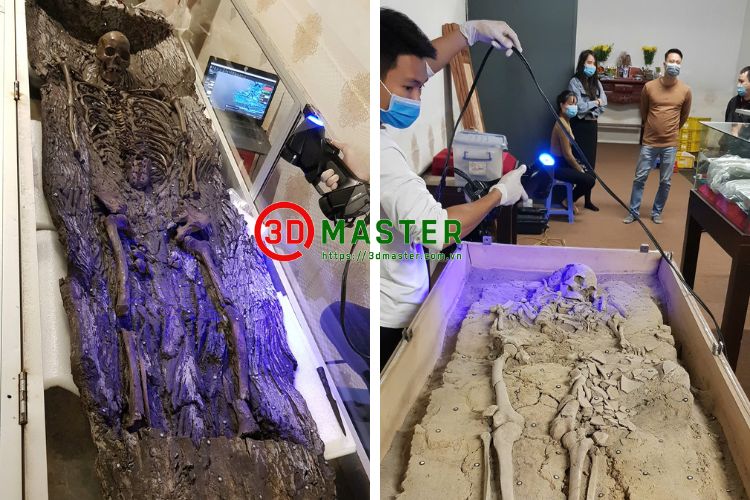 Scan 3D hiện vật phục vụ số hóa di sản văn hóa 