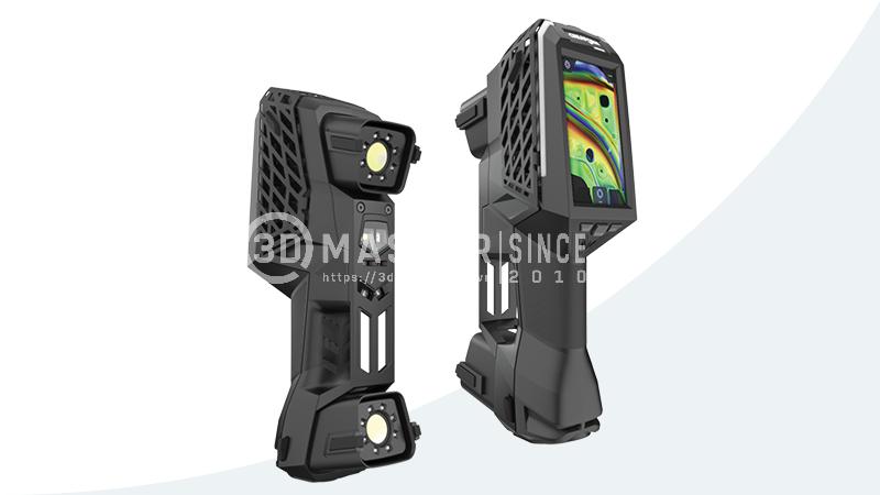 Handheld 3D scanner for people, statues and large-sized models
