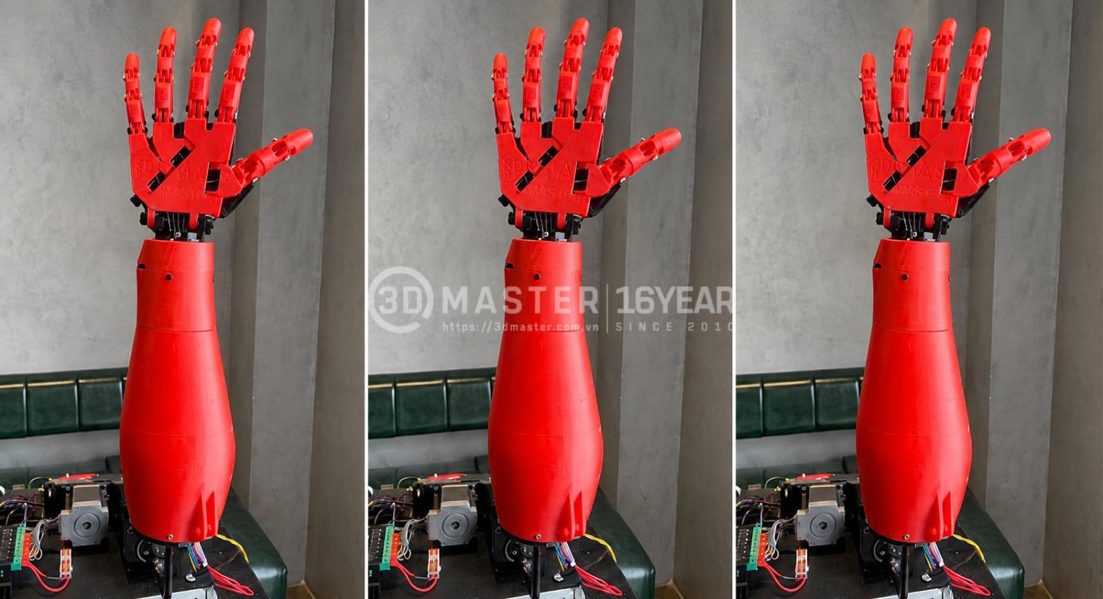 Chế tạo cánh tay robot bằng công nghệ in 3D FDM