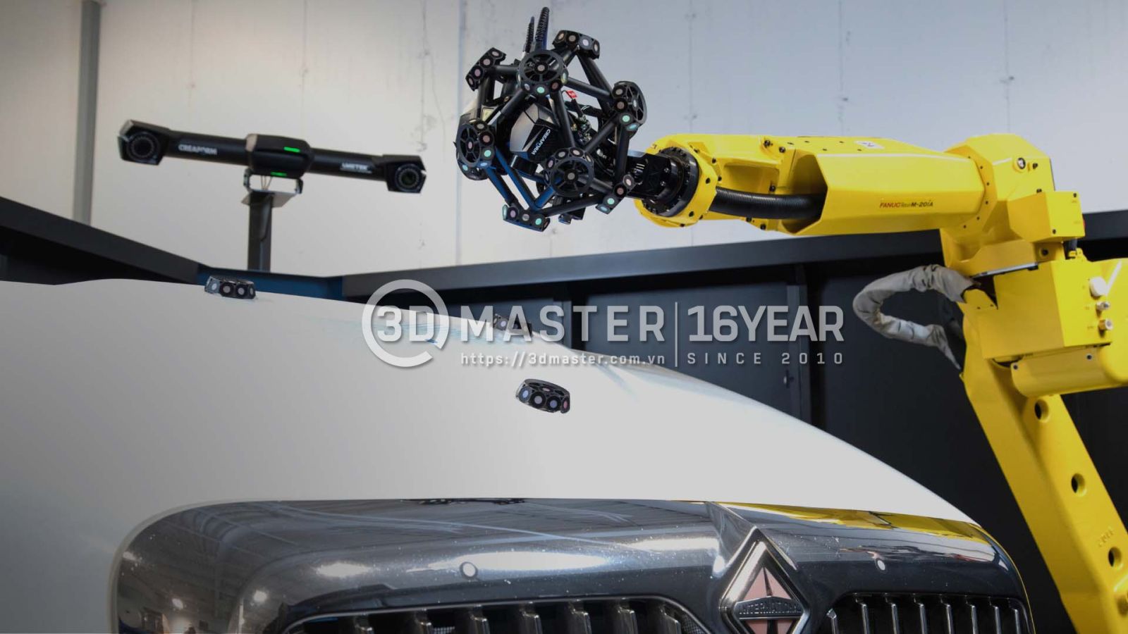 Công nghệ Quét 3D tự động hóa toàn bộ quy trình