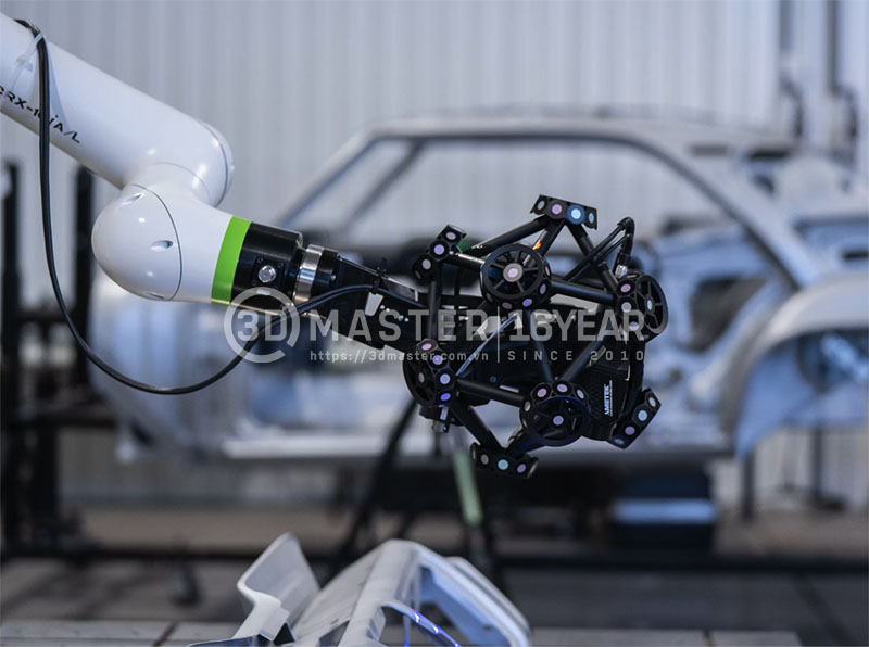 Máy quét 3D công nghiệp đo chính xác chi tiết phức tạp
