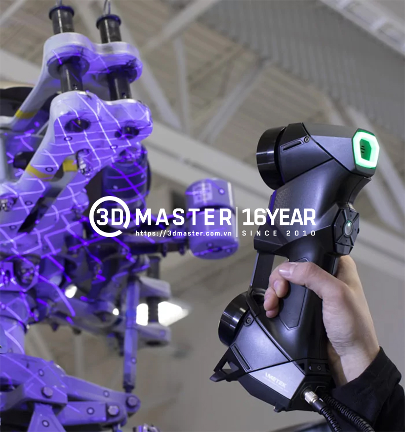 HandySCAN 3D BLACK nổi bật với khả năng đo kiểm metrology-grade.