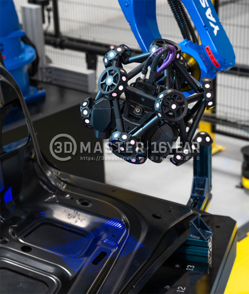 Ứng dụng Creaform R-Series trong kiểm tra chất lượng sản xuất hàng loạt