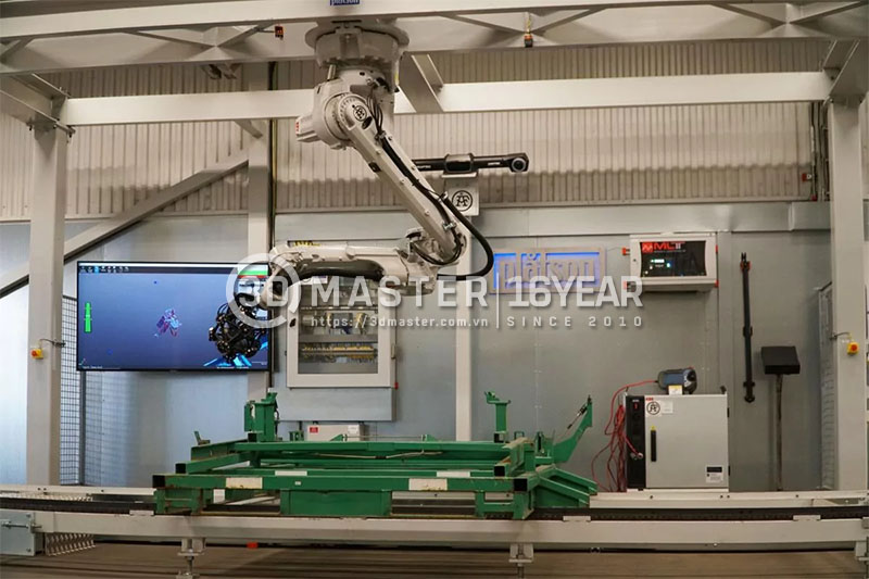 Hệ thống đo lường 3D tự động hàng đầu thế giới được Plåtson đầu tư.