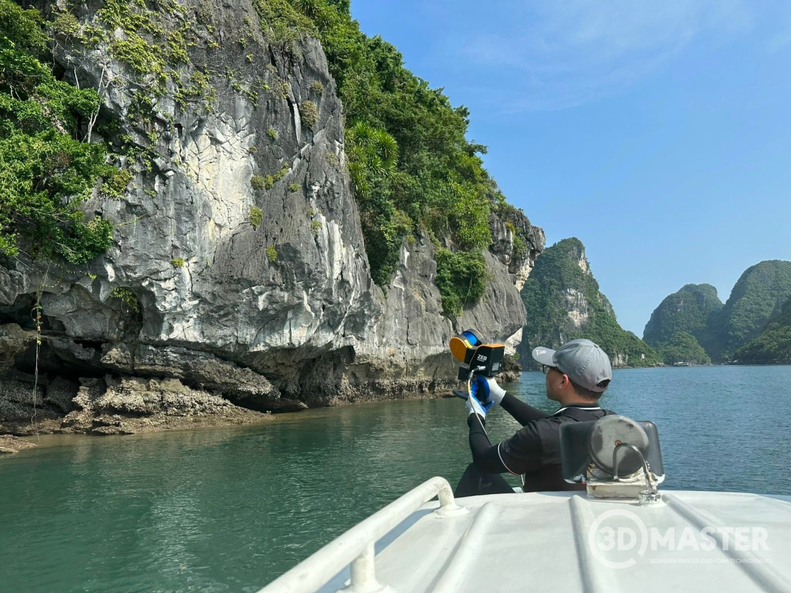 3D Scanning of Stone Mountains in HA LONG BAY