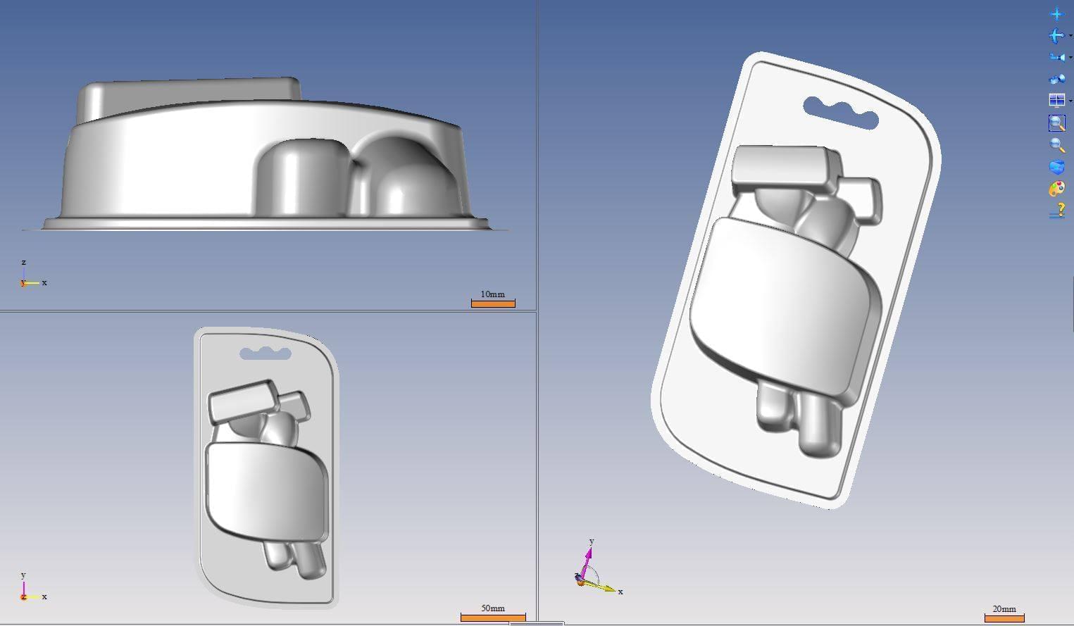 ĐO 3D KHUÔN HÚT CHÂN KHÔNG