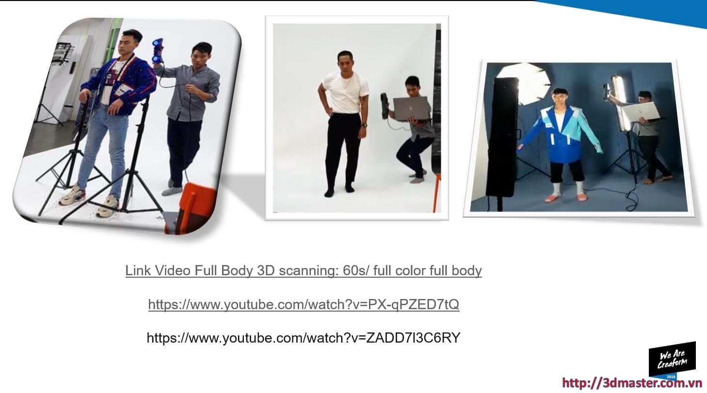 3d scanning full body fastest in Viet nam