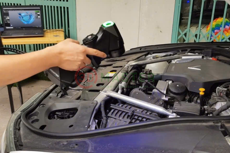 3D Master scan 3D xe ô tô Vinfast bằng Handyscan Creaform