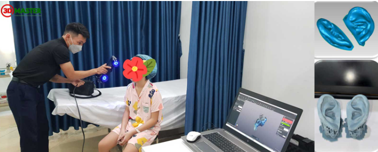 Ứng dụng máy scan 3D tạo mô hình 3D phục vụ khám chữa bệnh
