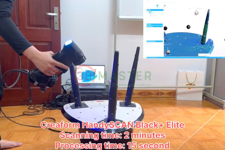 Có những buổi thử nghiệm công nghệ tưởng bình thường, nhưng lại tạo ra một trải nghiệm khiến cả đội kỹ sư phải… dừng 5 giây để trầm trồ. Câu chuyện số hóa 3D bàn trà bằng máy Creaform HandySCAN BLACK+ Elite tại 3D Master là một ví dụ như vậy.