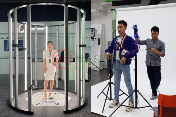 3D Master quét 3D cơ thể người