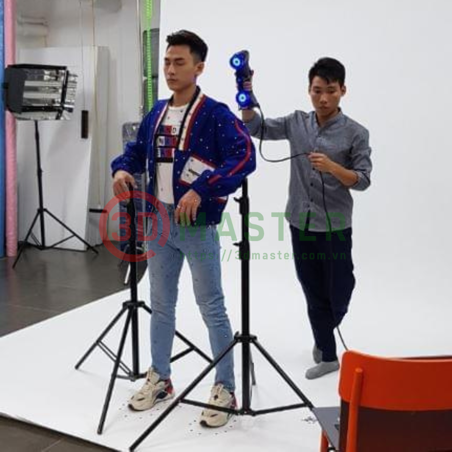 3D Master quét 3D cơ thể người bằng Creaform Handyscan
