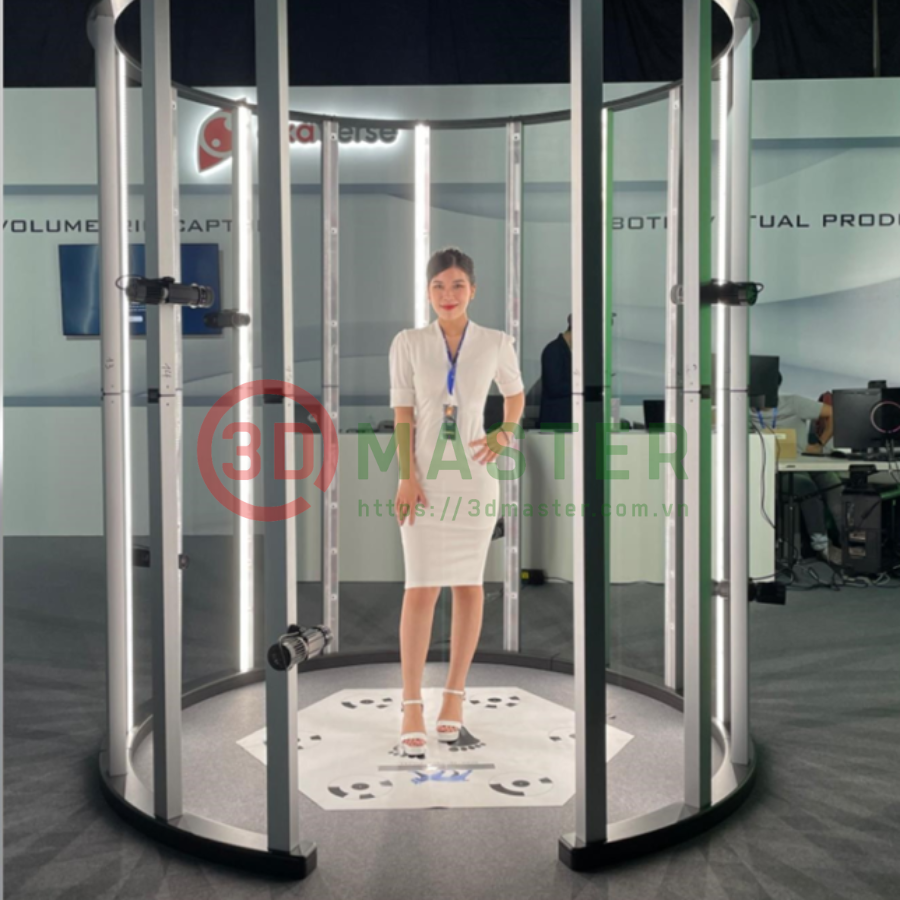 3D Master quét 3D cơ thể người bằng Full Body 3D Scanner 3DF