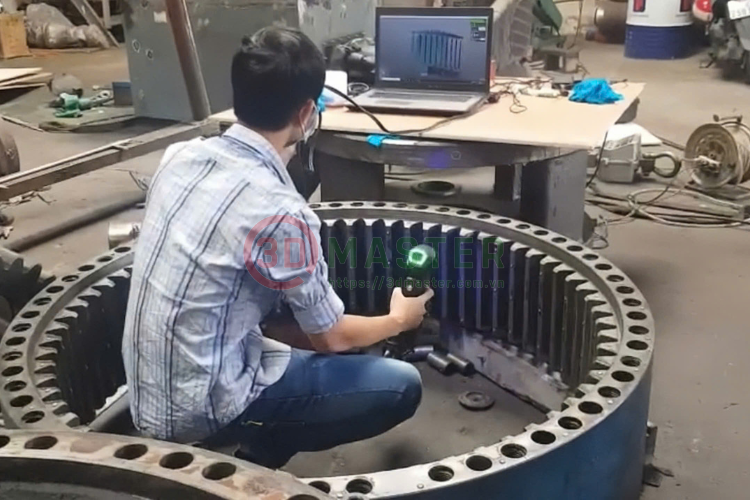 Scan 3D hỗ trợ bảo trì và sửa chữa thiết bị công nghiệp chính xác như thế nào?