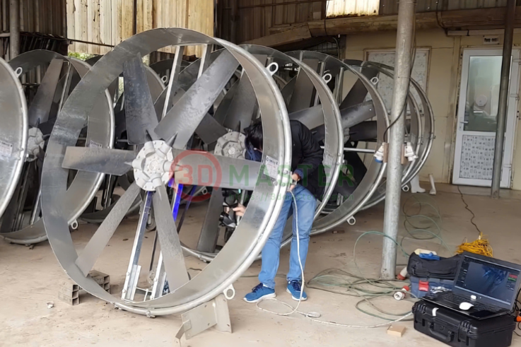 Scan 3D hỗ trợ bảo trì và sửa chữa thiết bị công nghiệp chính xác như thế nào?