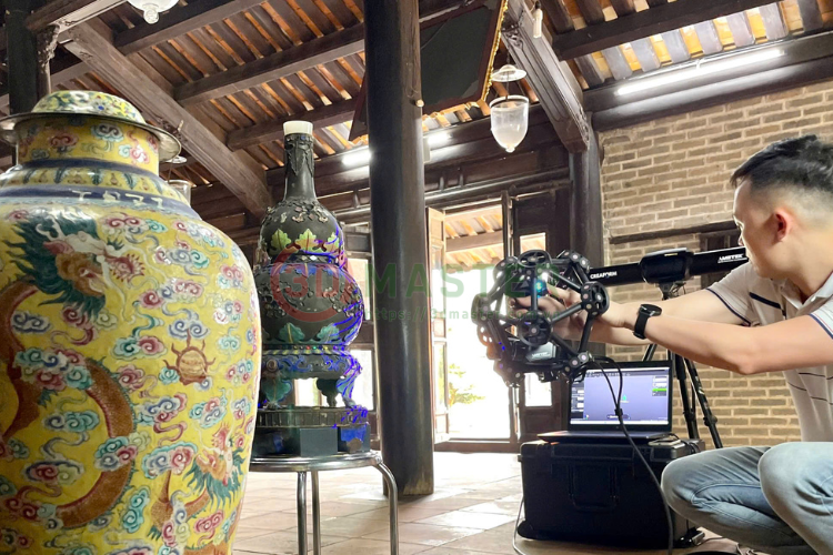 3D Master scan 3D hiện vật di sản độ chính xác cao