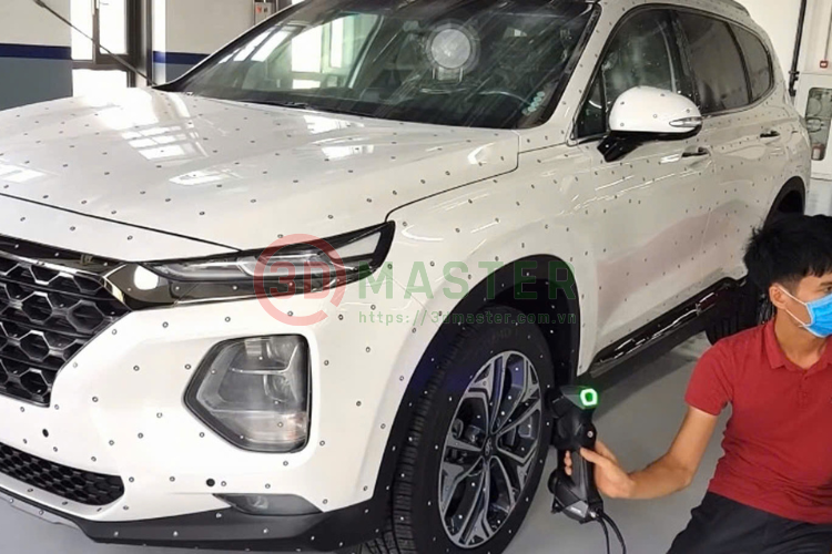 Faro Creaform handyscan black elite  scan 3D full xe ô tô phục vụ độ body kit