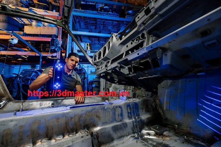 Công nghệ scan 3D hỗ trợ bảo trì và tái tạo linh kiện trong môi trường công nghiệp nặng