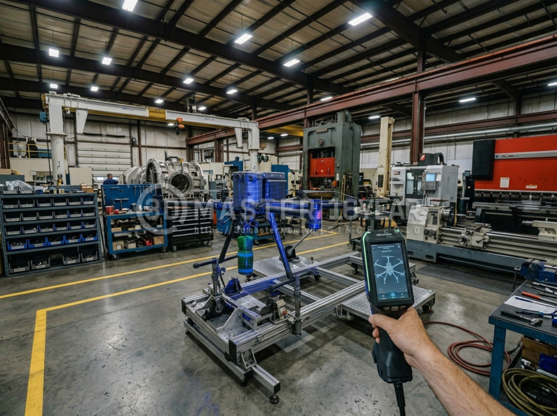 Công nghệ Scan 3D giúp số hóa chính xác toàn bộ hình học của thiết bị UAV 