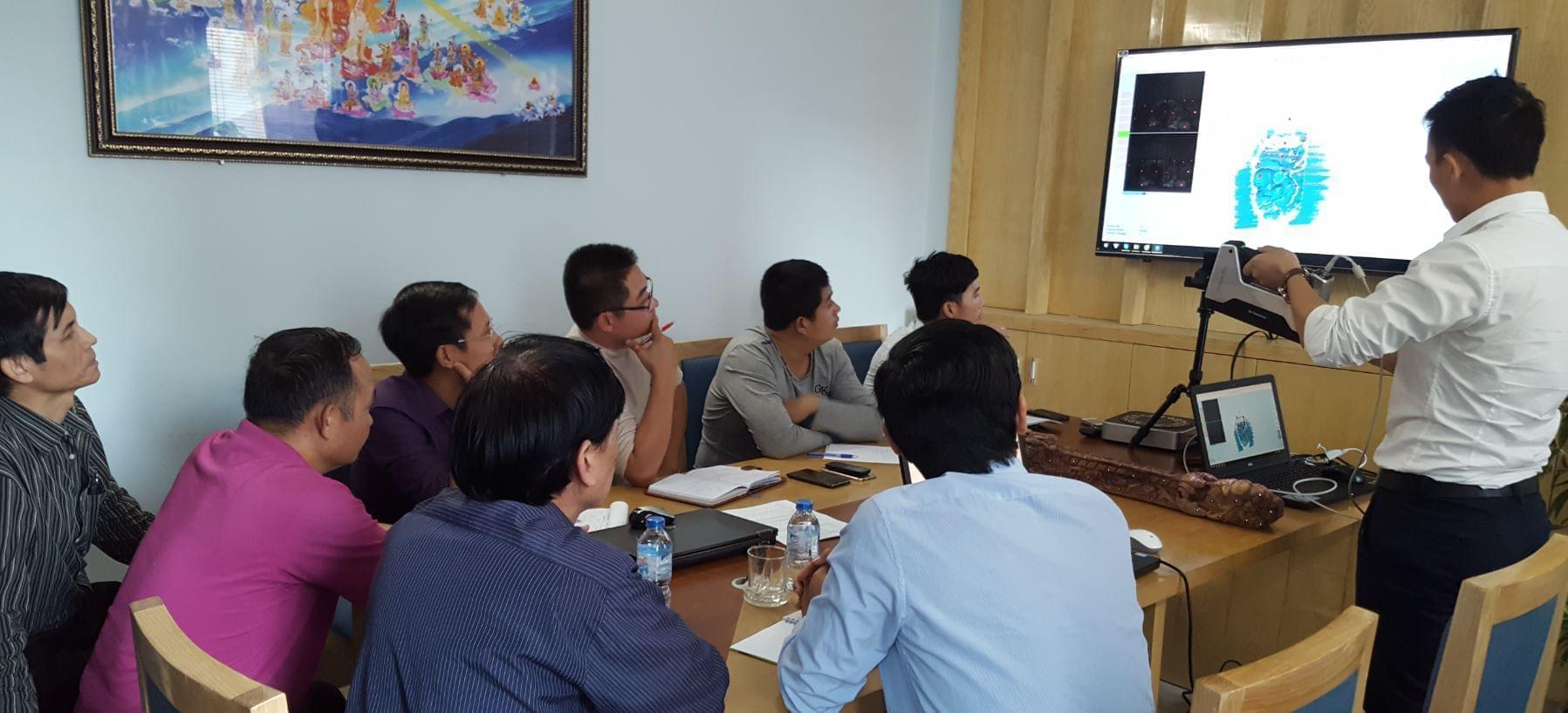 3D Event demo EinScan-Pro at AVA Vietnam