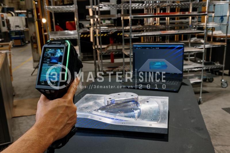 Tạo bản vẽ cơ khí AutoCAD từ chi tiết máy có sẵn bằng scan 3D