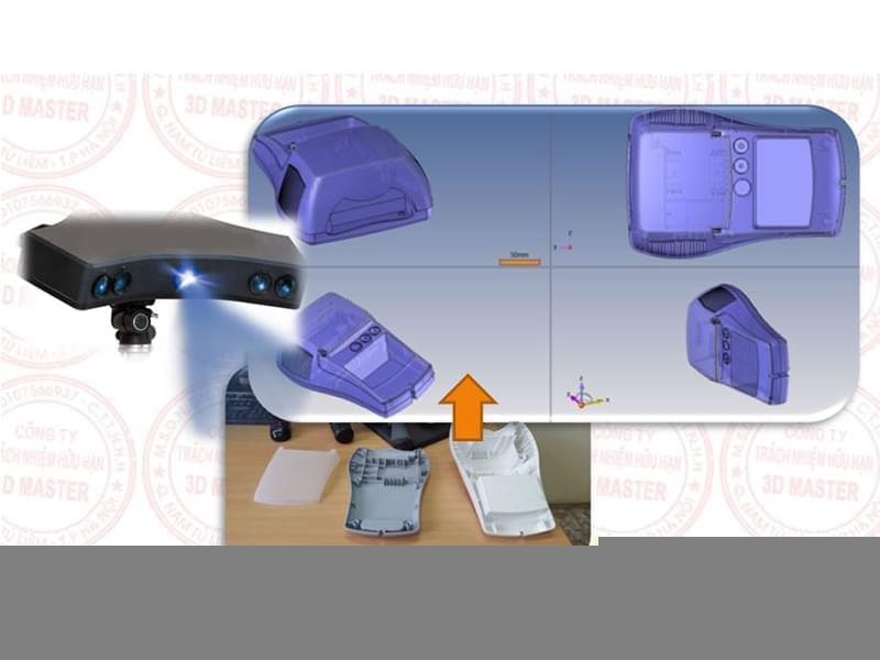 Dịch vụ Scan mẫu3D và thiết kế bộ lắp ráp hộp nhựa trong ngành y tế
