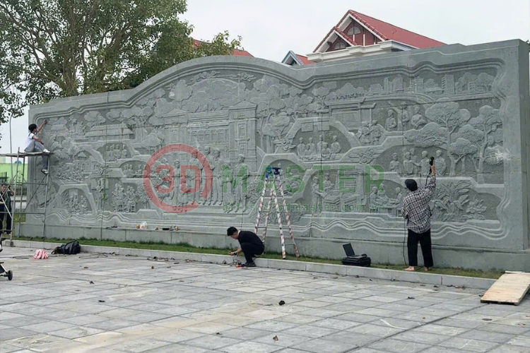 3D Scanning Solution for Relief Sculptures using Faro Creaform HandySCAN