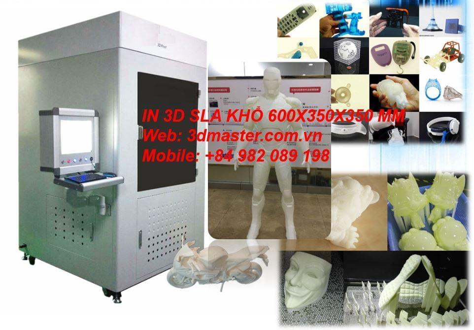 Chuyên in 3D SLA khổ lớn