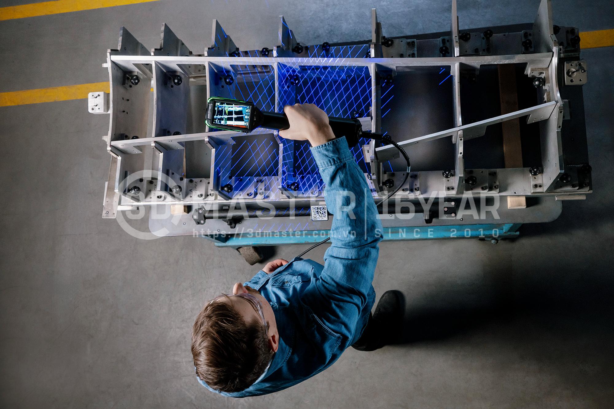 HandySCAN 3D MAX Series – Efficient 3D Scanning for Large-Scale Components