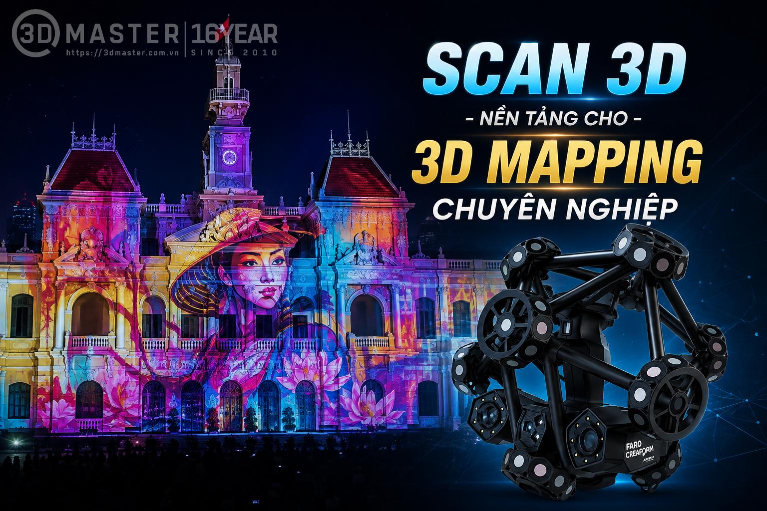 What is 3D Mapping? The Role of 3D Scanning in Professional Mapping Projection