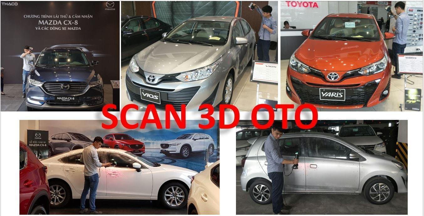 High-end 3d scanning service FOR car,