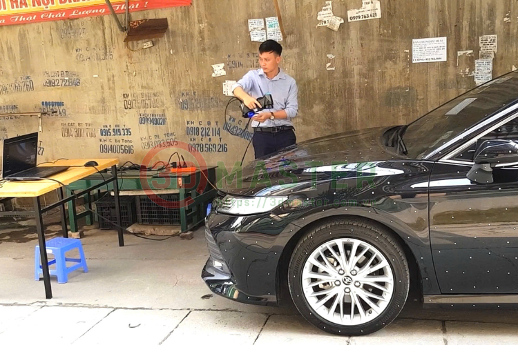 3D Master High-Accuracy 3D Scan of Toyota Camry 2.5Q