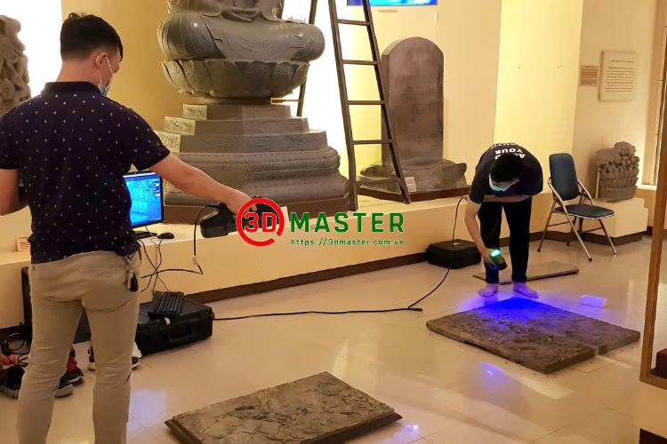 3D MASTER số hóa hàng trăm di sản Bảo tàng Quốc gia trong tích tắc