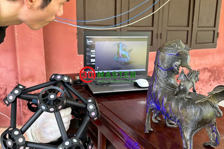 Công nghệ 3D tiên tiến: Giải pháp vàng cho việc số hóa di sản bảo tàng Huế