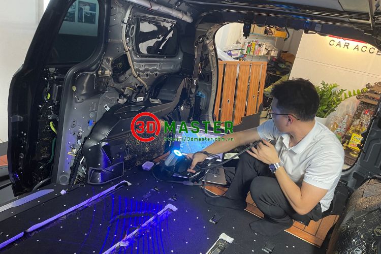 Scan 3D Xe Kia Carnival - Bí Quyết Độ Body Kit Hoàn Hảo Với HandySCAN