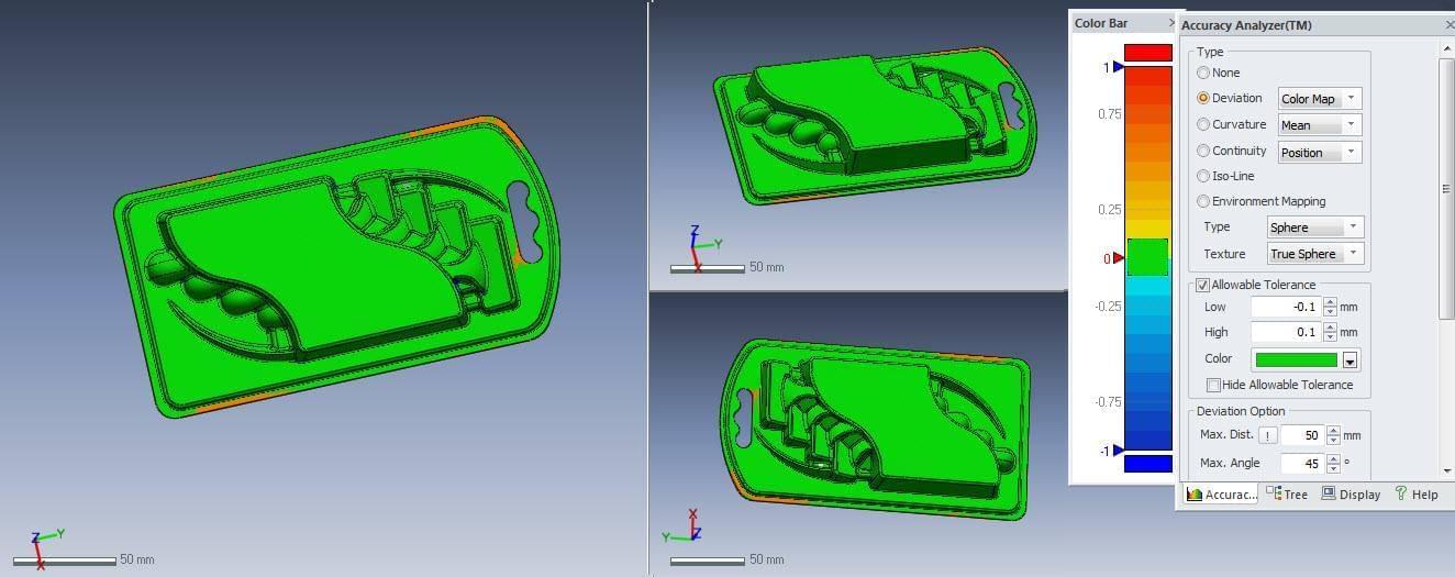 Scan 3d- reverse design plastic vacuum molds,
