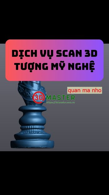 Dịch vụ scan 3D tượng mỹ nghệ