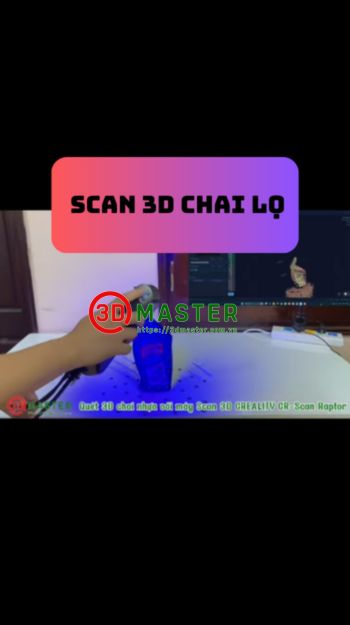 Scan 3D chai lọ